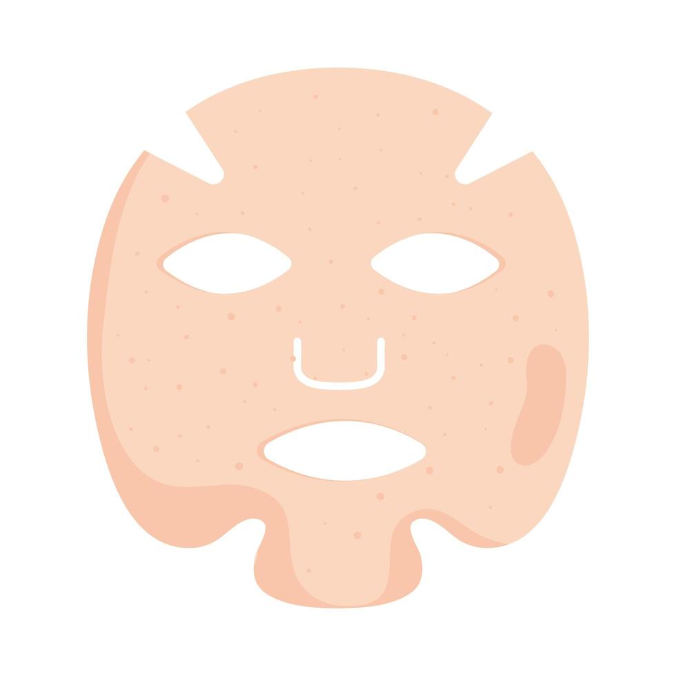 gezichtsmasker icoon vector