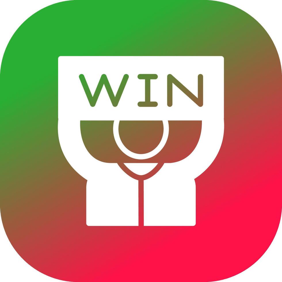 winnen creatief icoon ontwerp vector