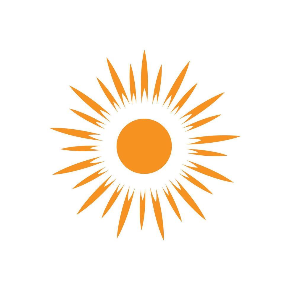 zon logo vector sjabloon symbool ontwerp