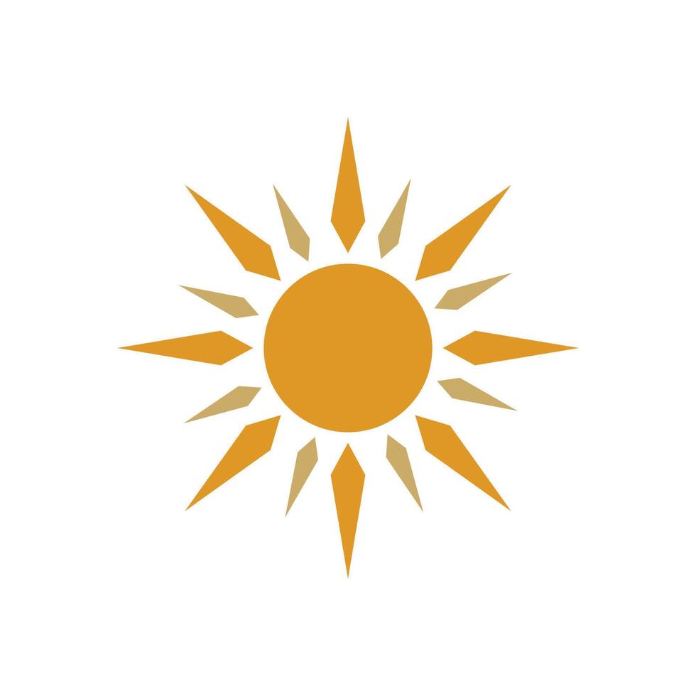 zon logo vector sjabloon symbool ontwerp