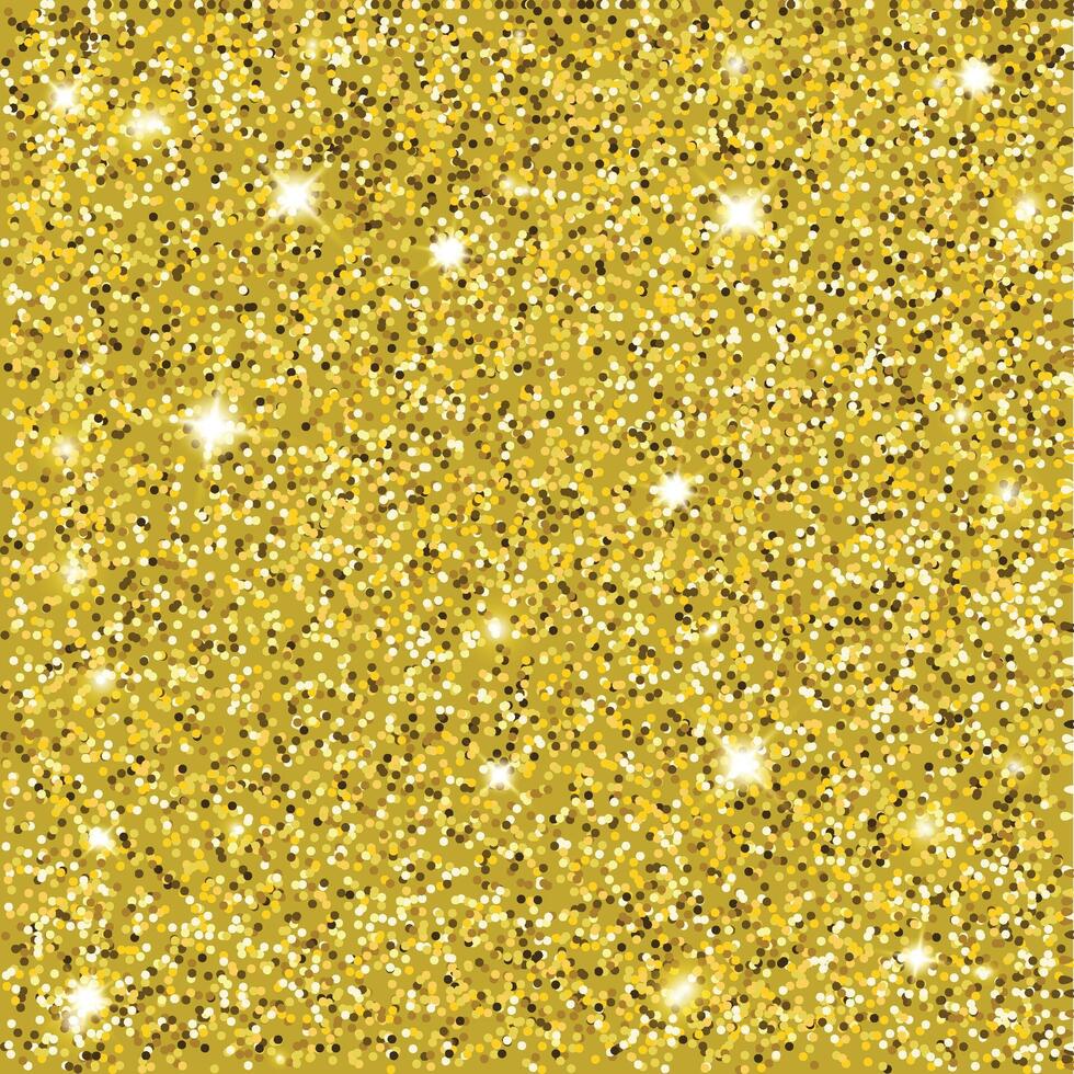 goud glinsterende achtergrond. gouden sparkles Aan een goud achtergrond. vector