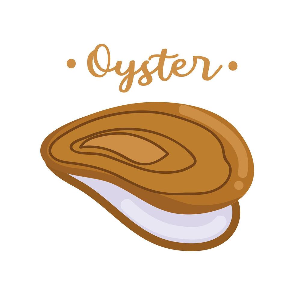 oester icoon clip art avatar logo geïsoleerd vector illustratie