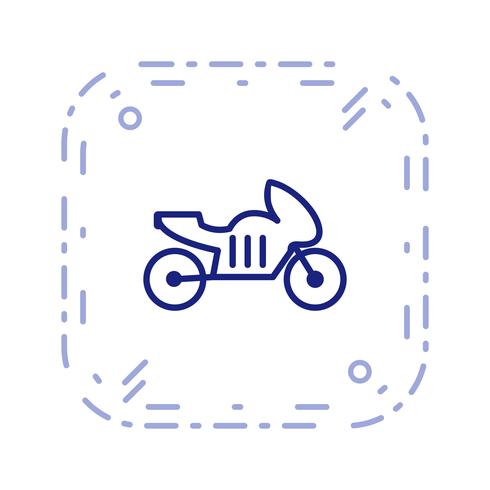 Vector fiets pictogram