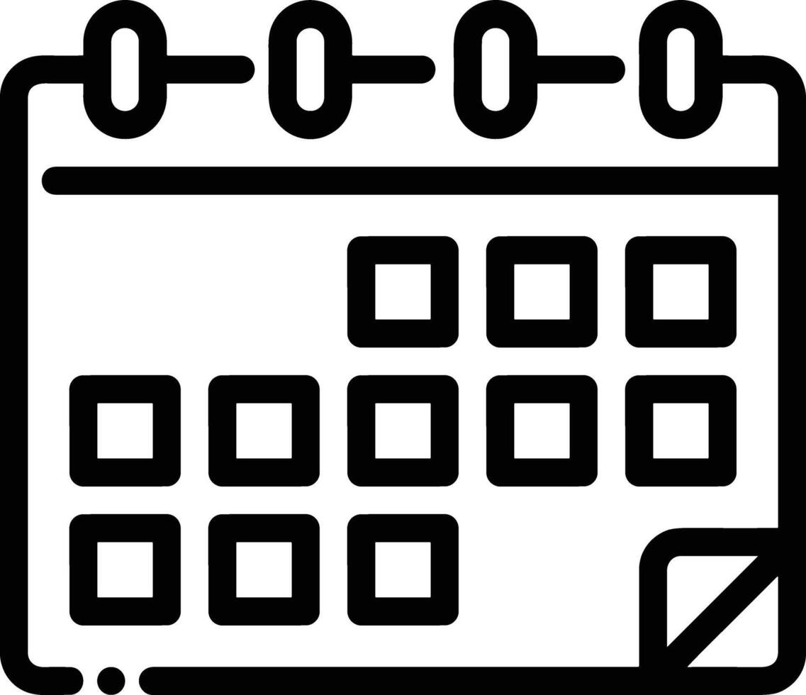 kalender schema icoon symbool vector afbeelding. illustratie van de modern afspraak herinnering agenda symbool grafisch ontwerp beeld