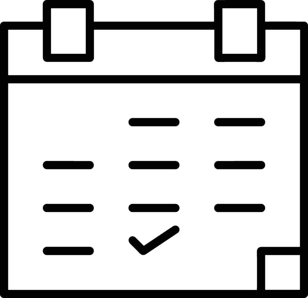 kalender schema icoon symbool vector afbeelding. illustratie van de modern afspraak herinnering agenda symbool grafisch ontwerp beeld