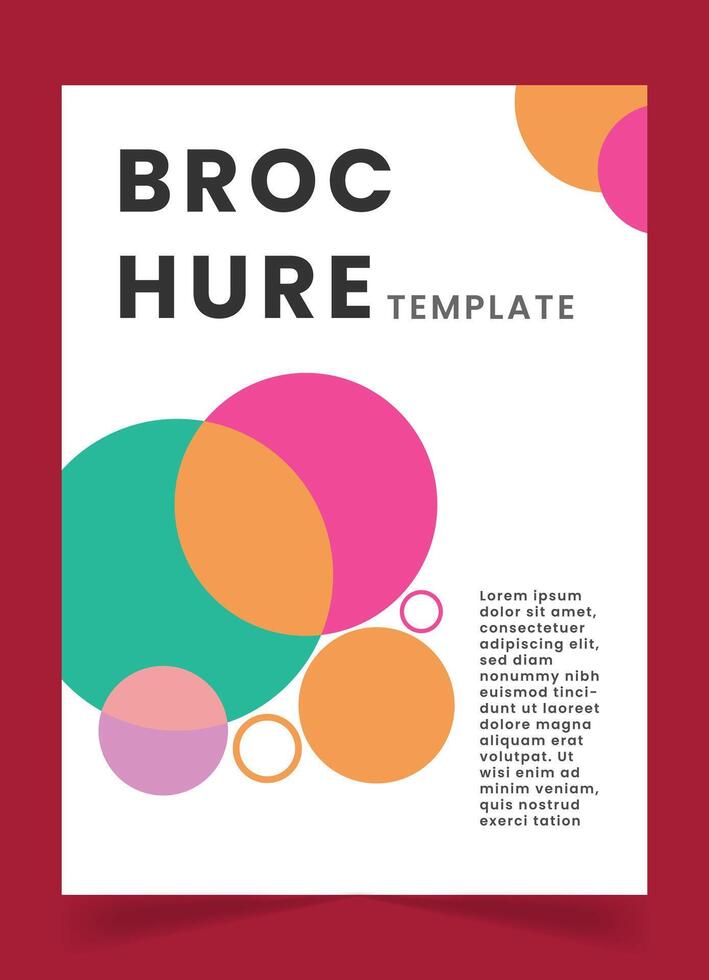 jaar- verslag doen van brochure folder ontwerp sjabloon. mooi zo voor brochure, presentatie boek Hoes Sjablonen, lay-out in a4 grootte vector