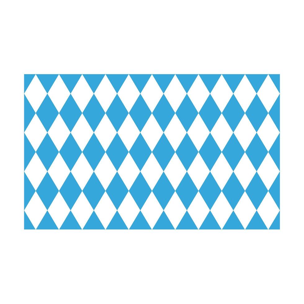 oktoberfest vlag zwaaien geïsoleerde icon vector