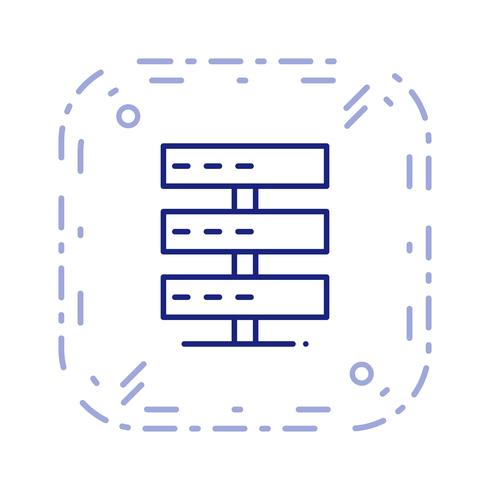 Vector Servers pictogram