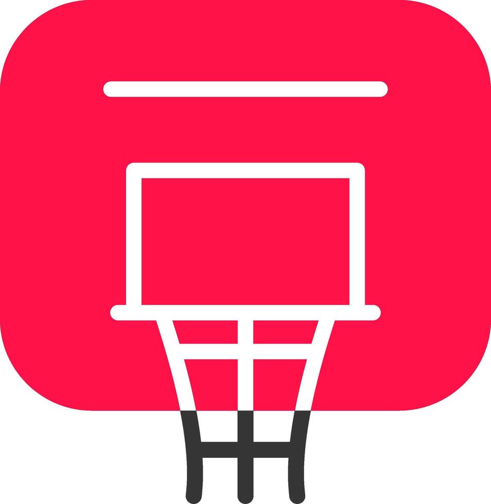 basketbal creatief icoon ontwerp vector