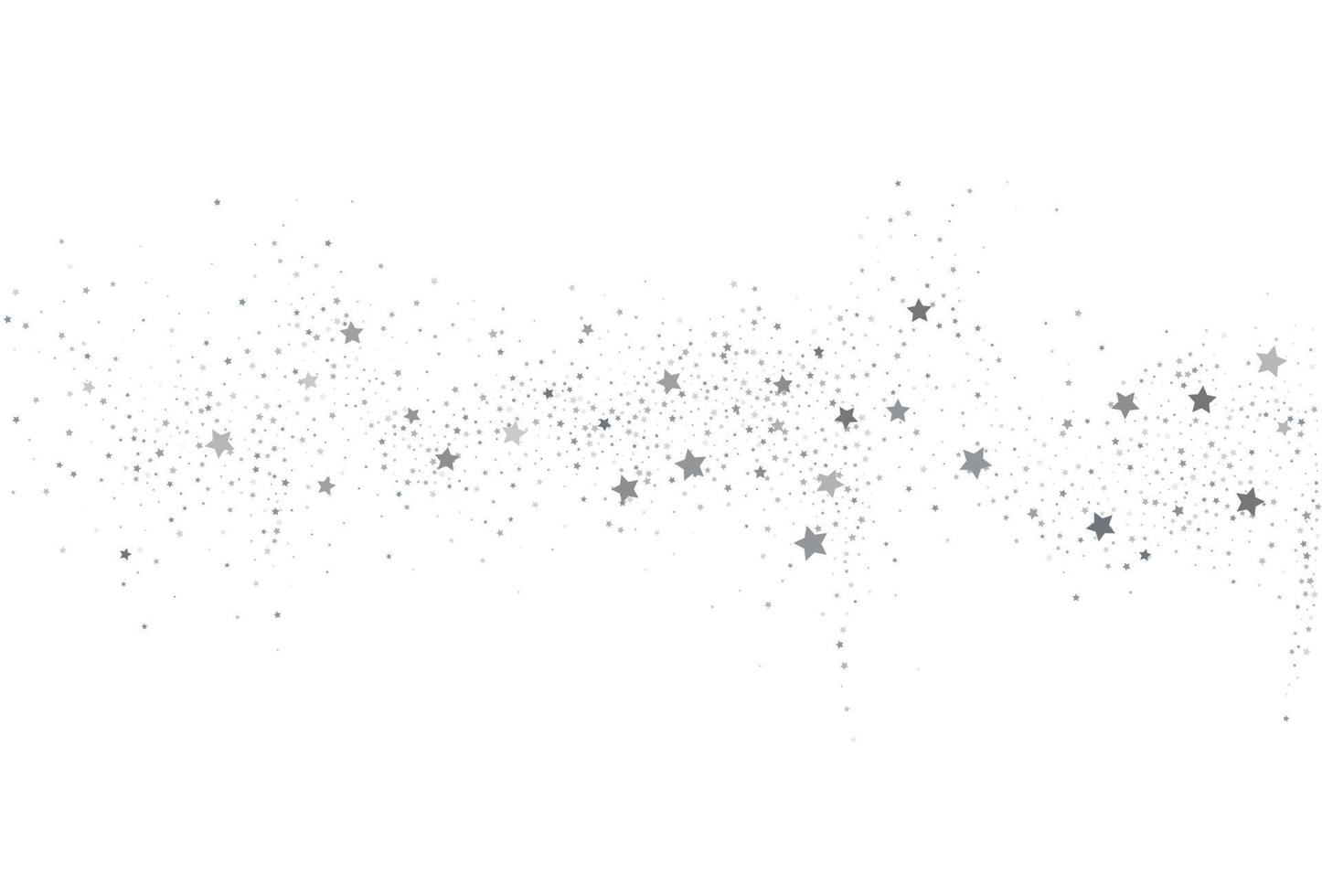 licht zilver glitter confetti achtergrond. witte vakantietextuur vector