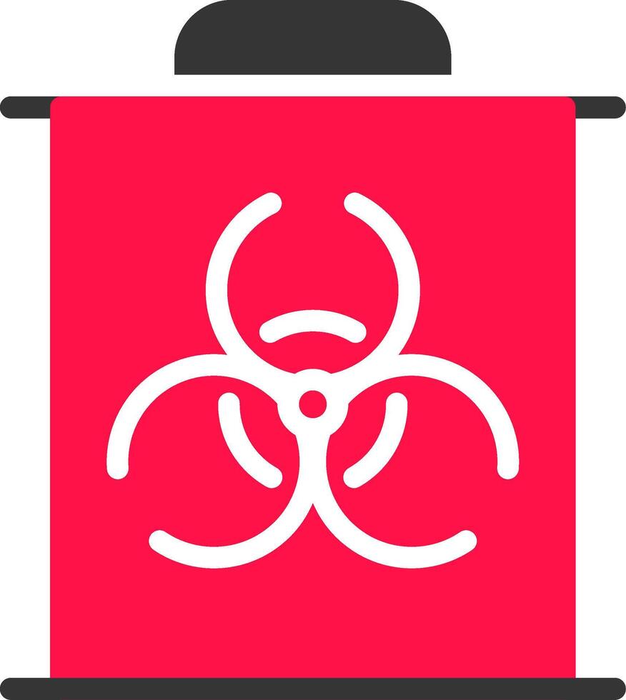 biohazard creatief icoon ontwerp vector