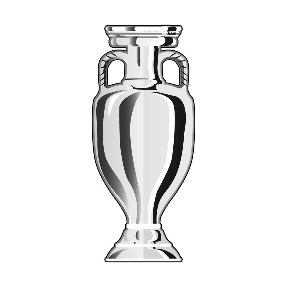 vector afbeelding, uefa cup trofee