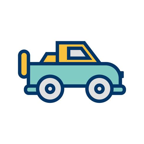 vector jeep pictogram