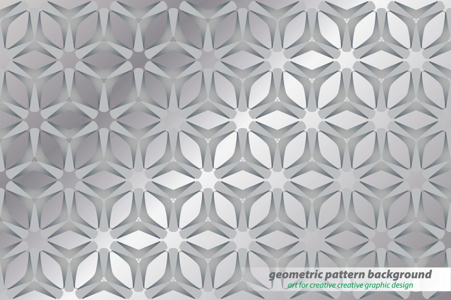 geometrische patroon achtergrondkunst voor creatief creatief grafisch ontwerp vector