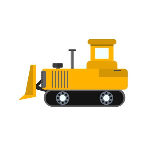 Vector Bulldozer pictogram