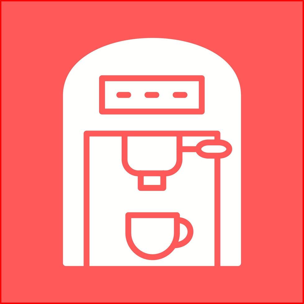 koffie machine ii vector icoon