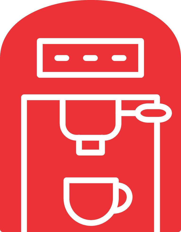 koffie machine ii vector icoon