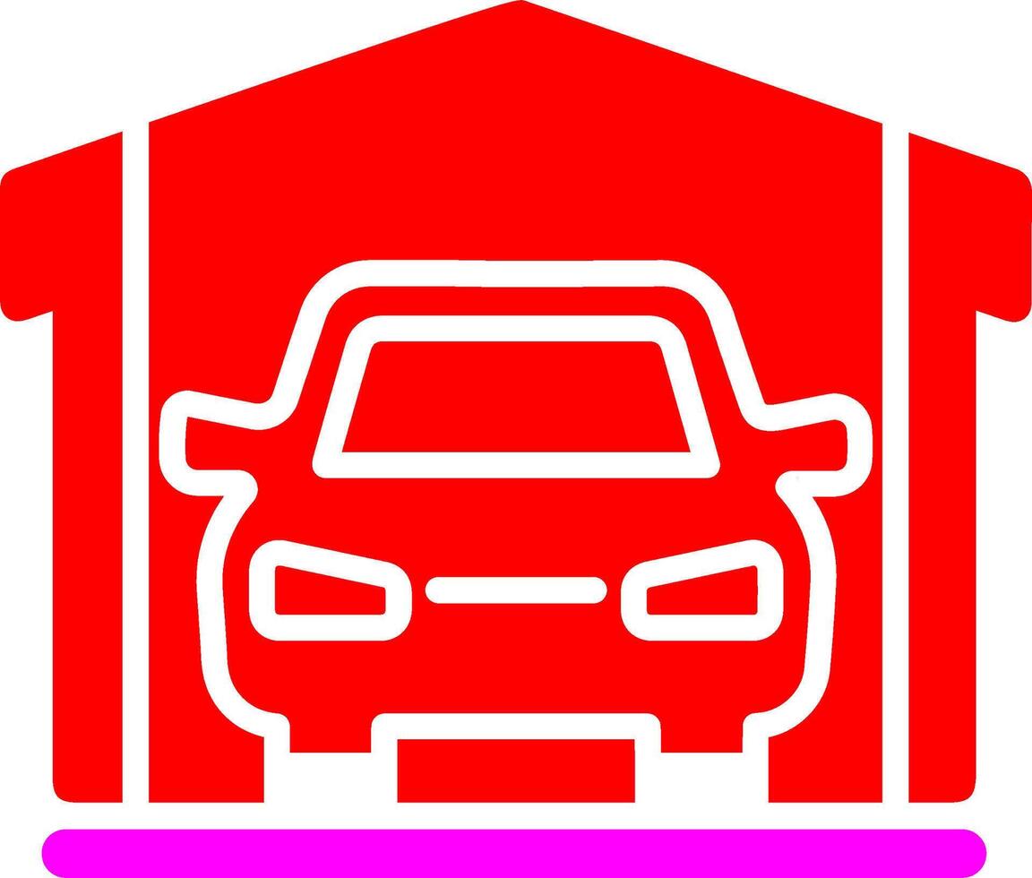 garage vector icoon