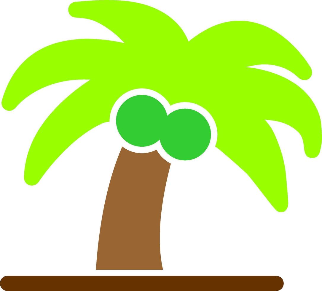 kokospalm vector icon