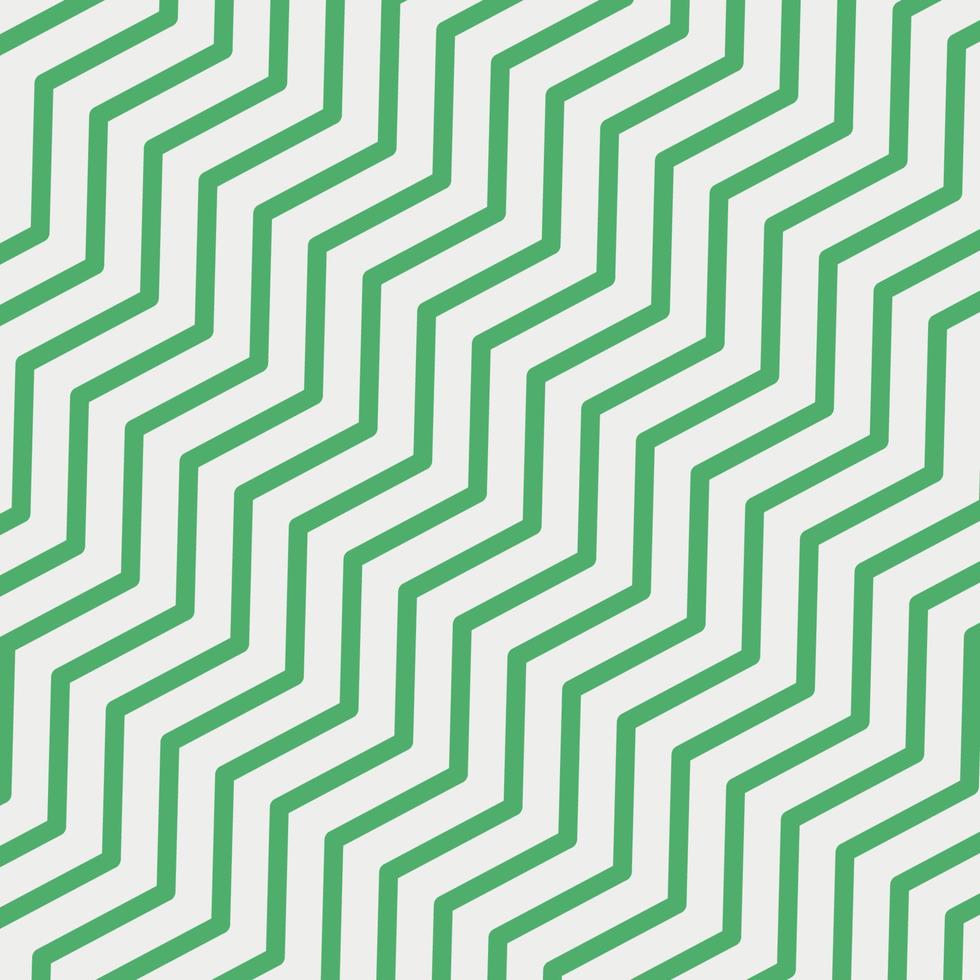 groen zigzag naadloos lijnstreeppatroon vector