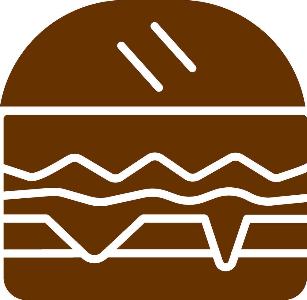 Hamburger vector icoon