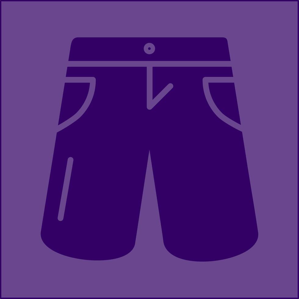 korte broek vector pictogram