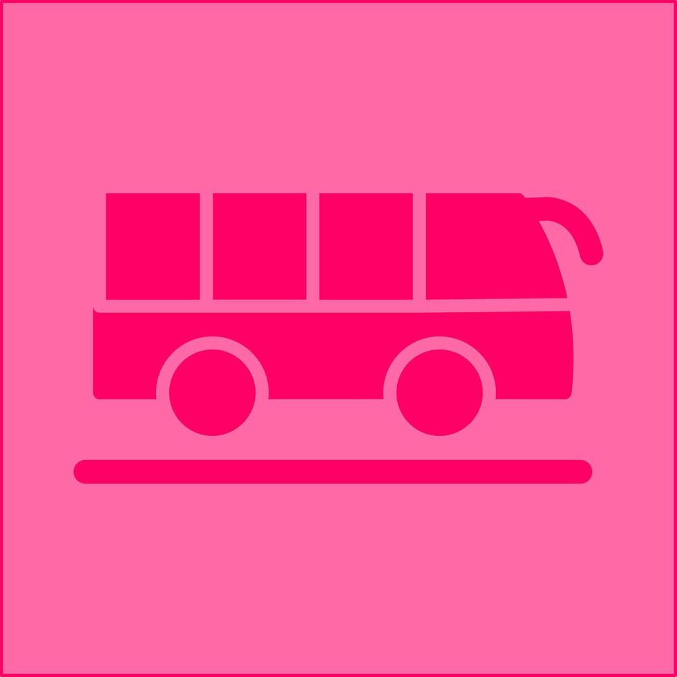 bus vector pictogram