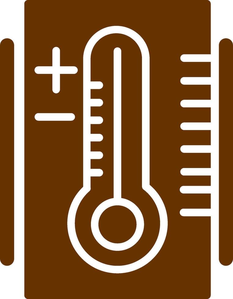 thermometer vector pictogram