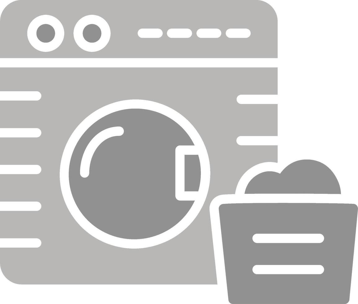 wasmachine vector pictogram