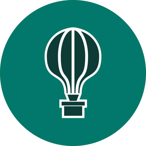 Vector luchtballon pictogram