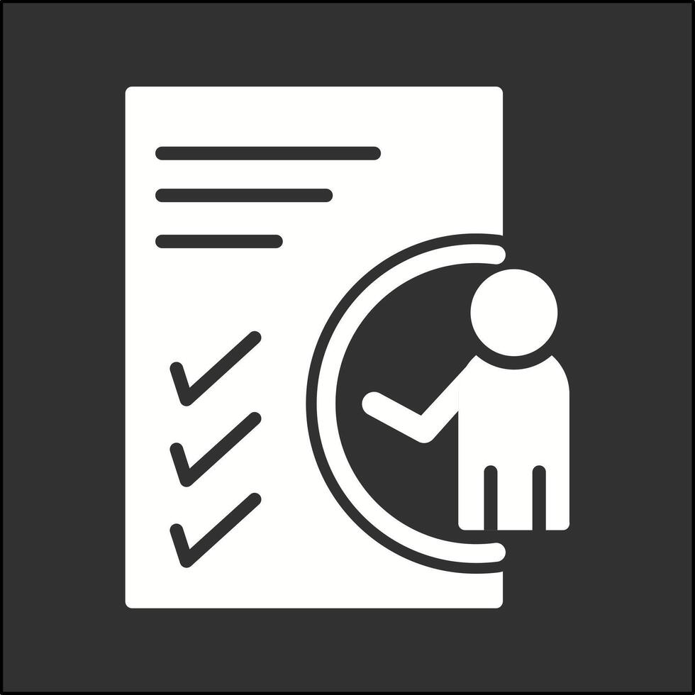 controlelijst vector pictogram