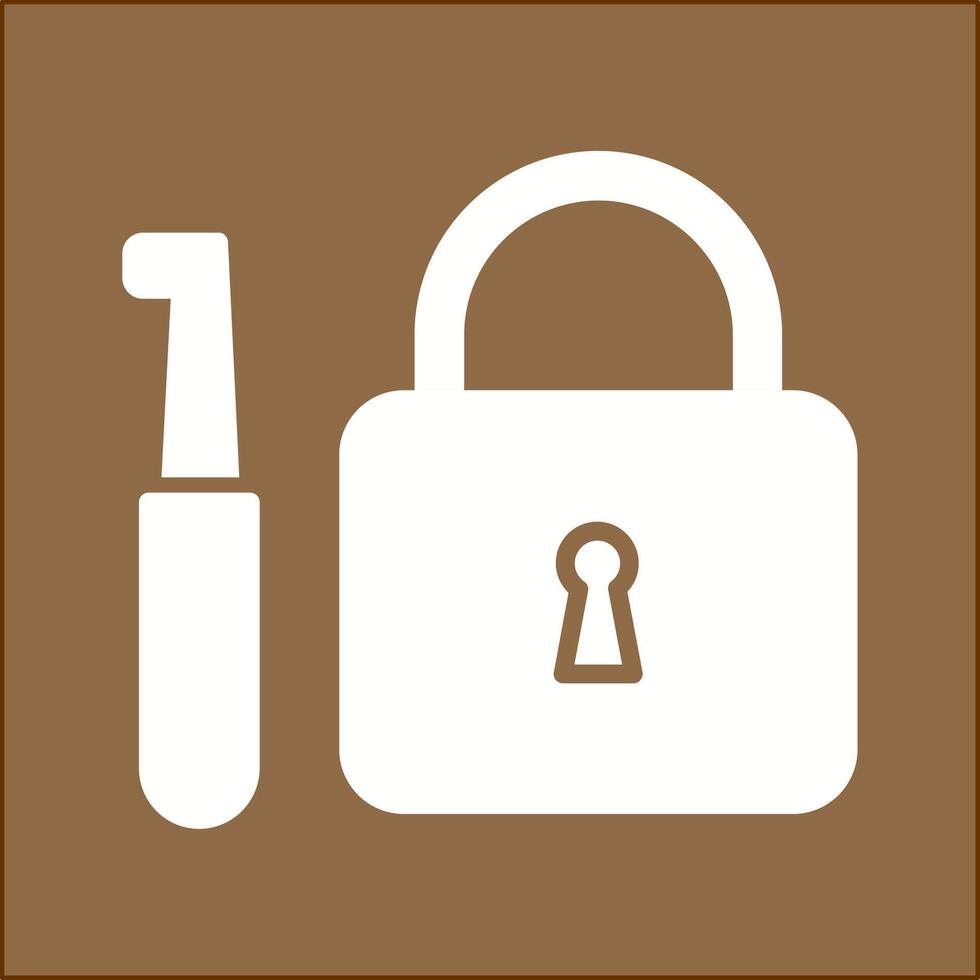 lockpick vector icoon