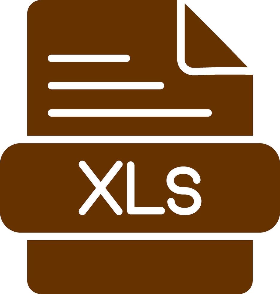 xls vector icoon