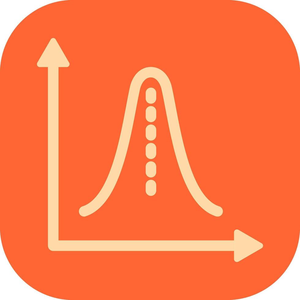 histogram vector icoon