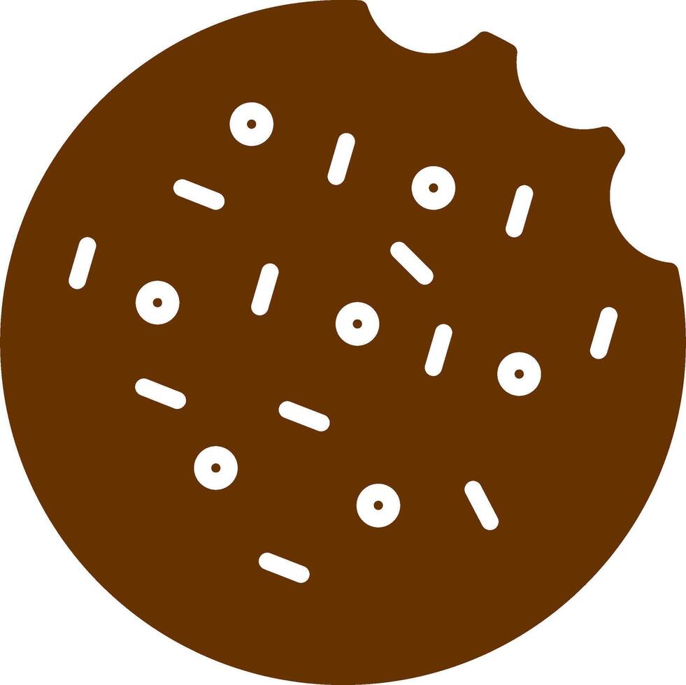 cookie vector icoon