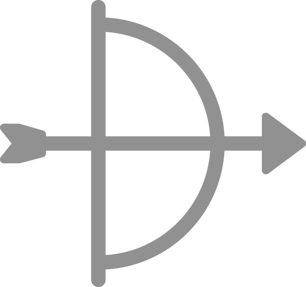 kruisboog vector icoon