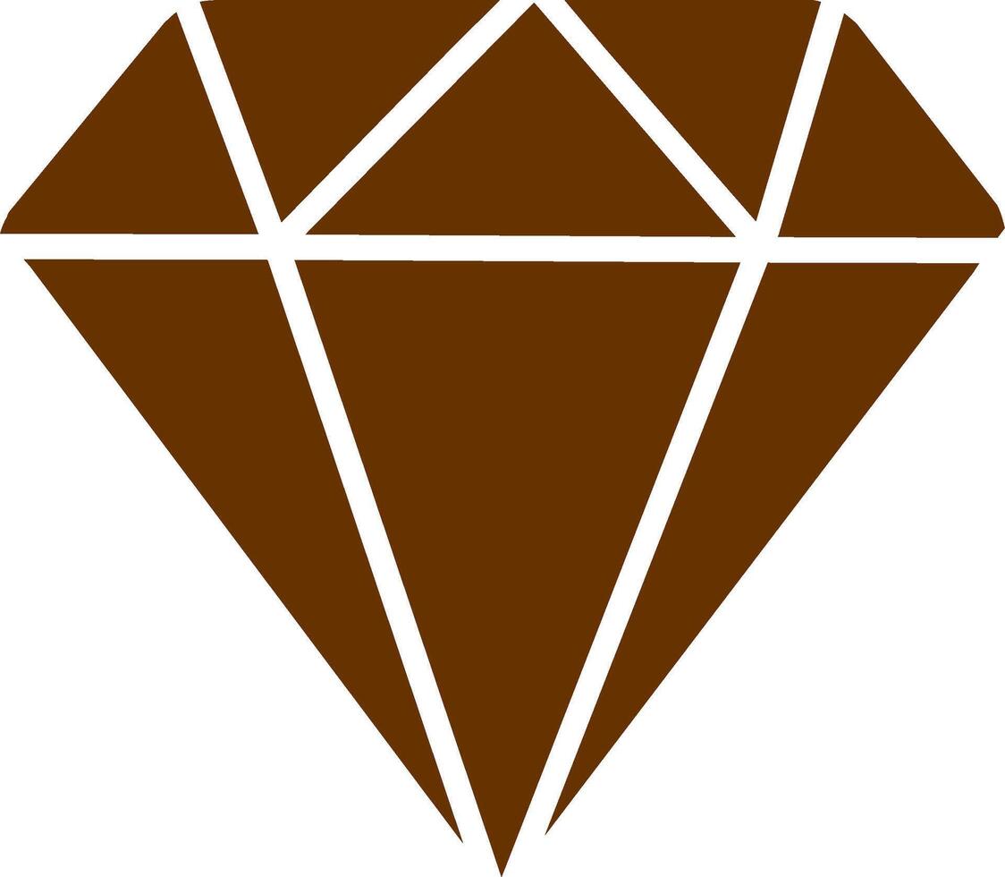 diamant vector pictogram