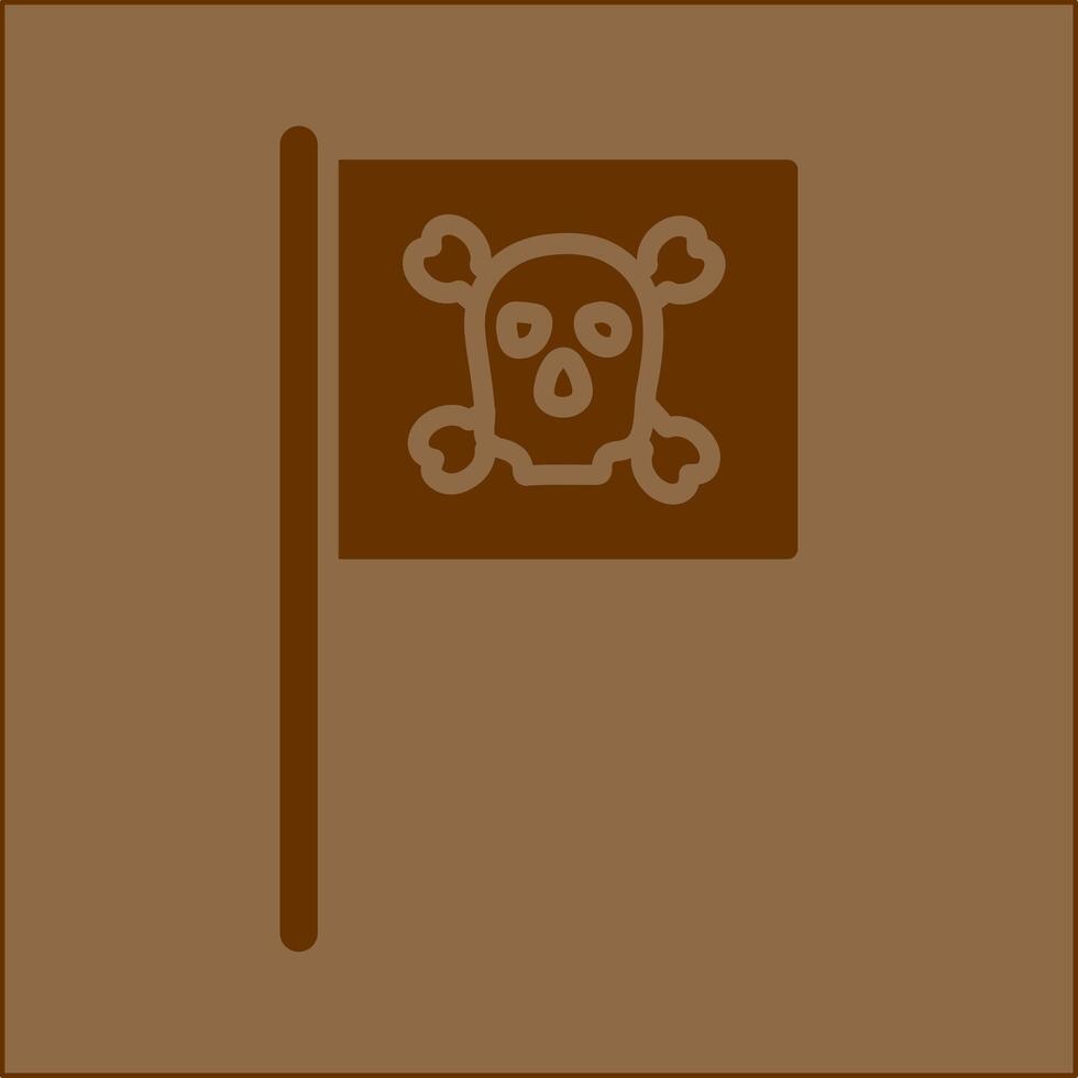 piraat vlag ik vector icoon