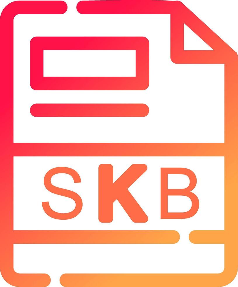 skb creatief icoon ontwerp vector