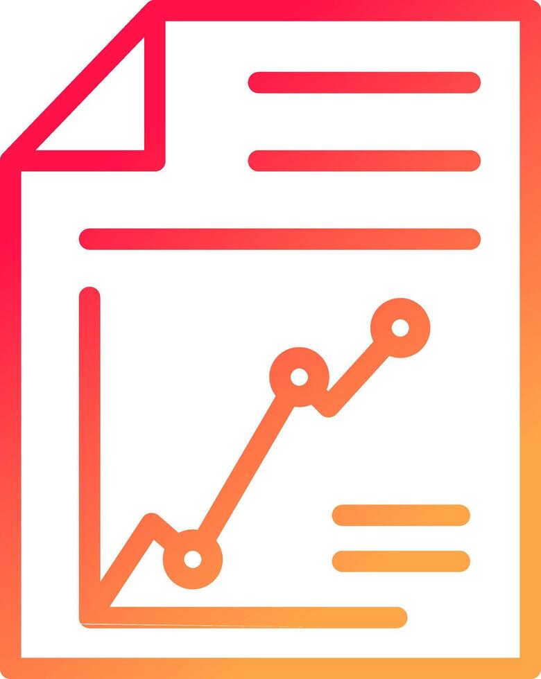 glyph kleur helling cirkel vector