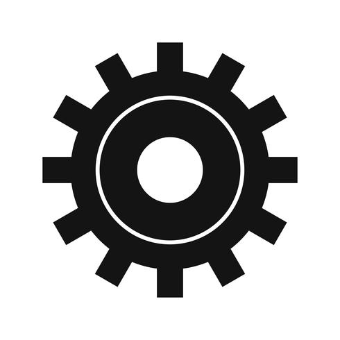 Vector instellingen pictogram