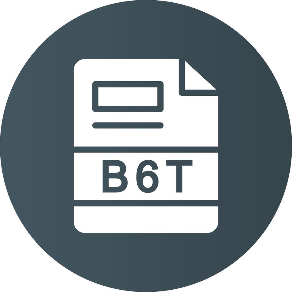 b6t creatief icoon ontwerp vector
