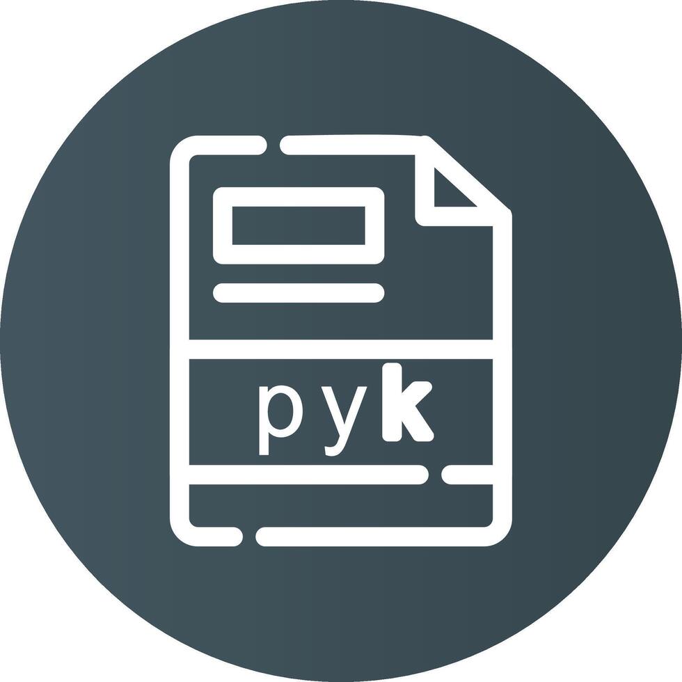 pyk creatief icoon ontwerp vector