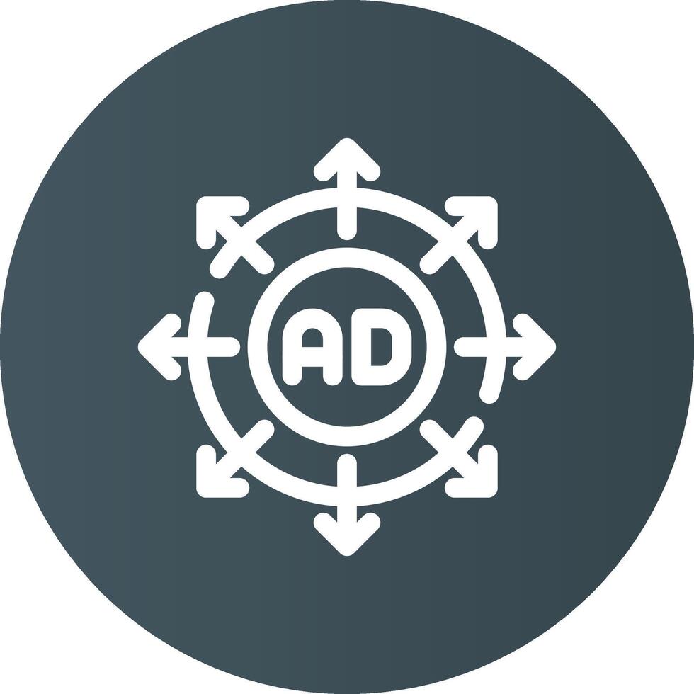 reclame inzending creatief icoon ontwerp vector