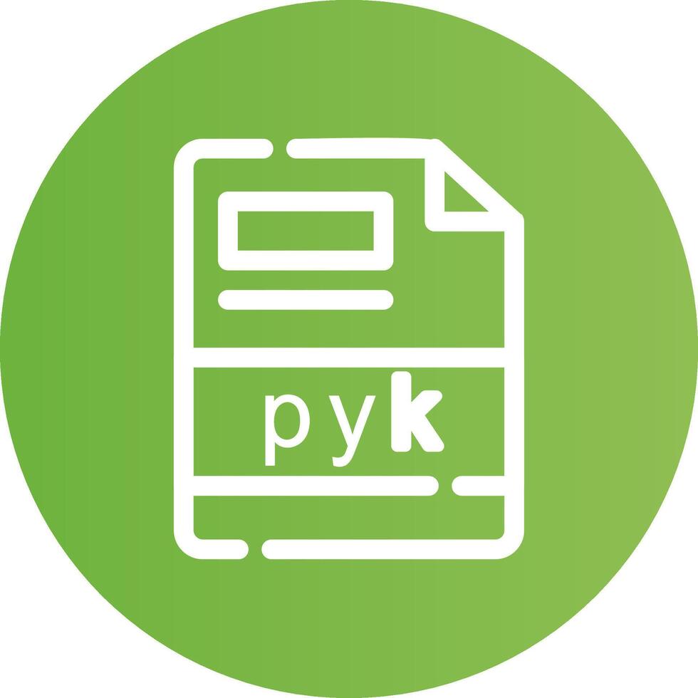 pyk creatief icoon ontwerp vector