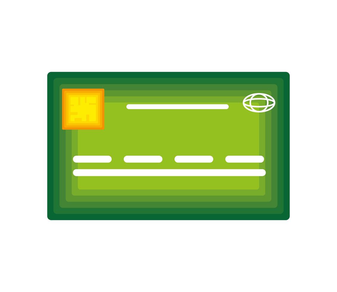 bank creditcard vector