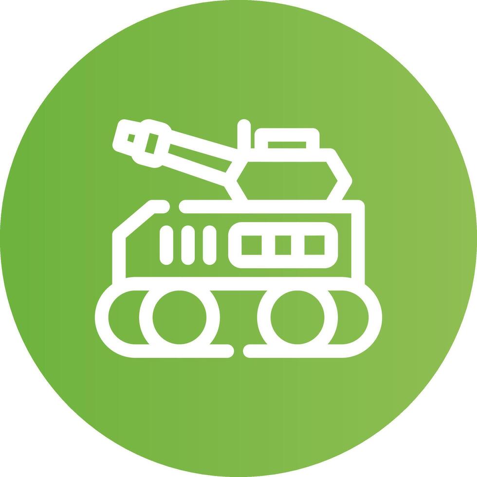 tank creatief icoon ontwerp vector