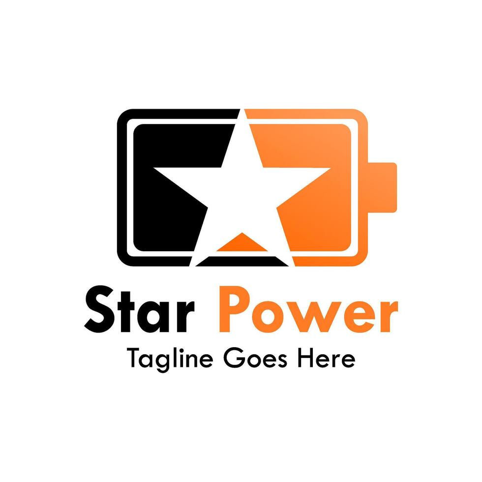 ster macht logo sjabloon illustratie vector