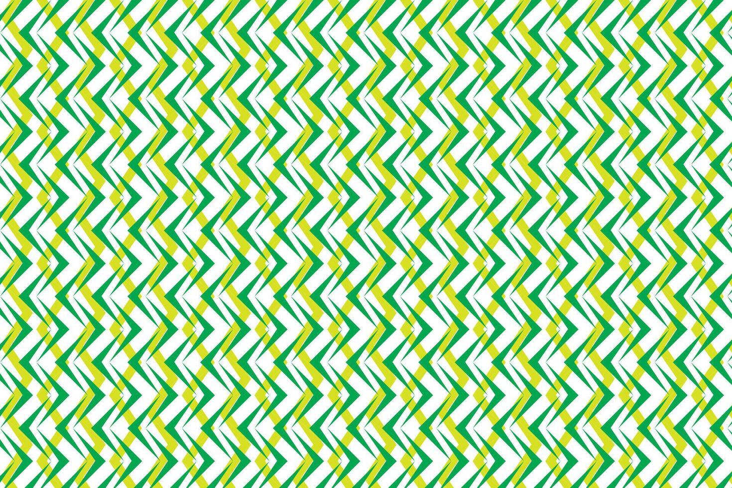 illustratie patroon, abstract meetkundig stijl. herhalen van groen pijl en zacht groen lijn Aan wit achtergrond. vector