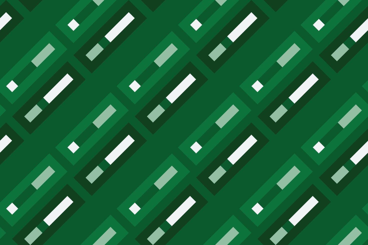 abstract meetkundig patroon met lijnen, gemakkelijk naadloos vector achtergrond. groen en wit structuur